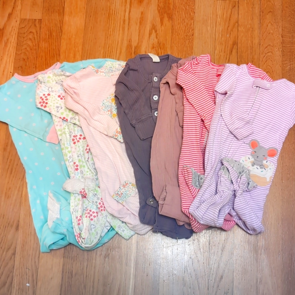 12-18mo long sleeve pajama bundle
